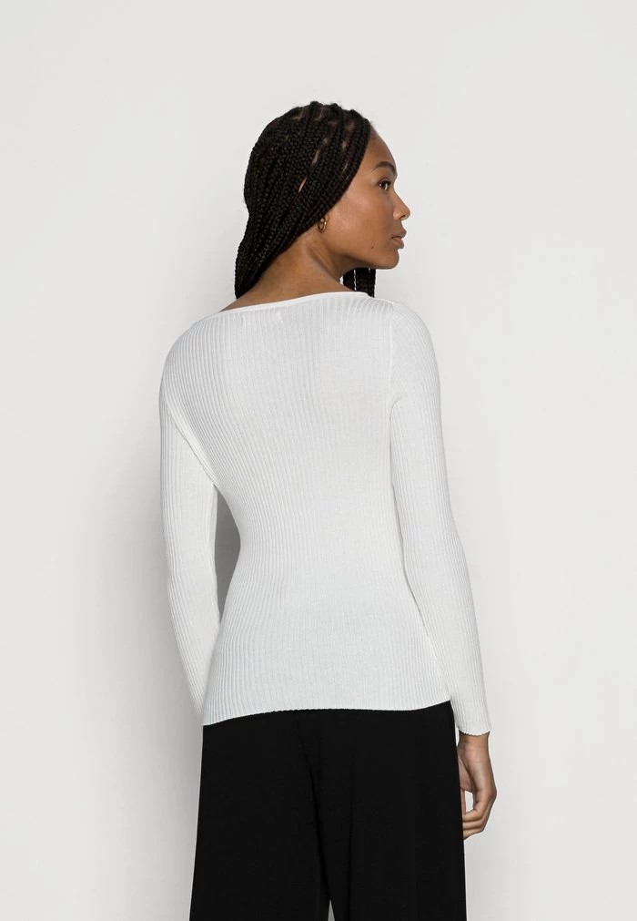 Pulls De Golf ANNA FIELD Anna Field Boatneck Jumper Blanche Femme | LGB-9608884